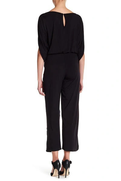Shop Go Couture Raglan Sleeve Jumpsuit In Black