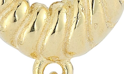 Shop Sphera Milano Cubic Zirconia Drop Earrings In Gold