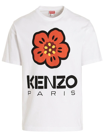 Shop Kenzo T-shirt 'boke Flower'