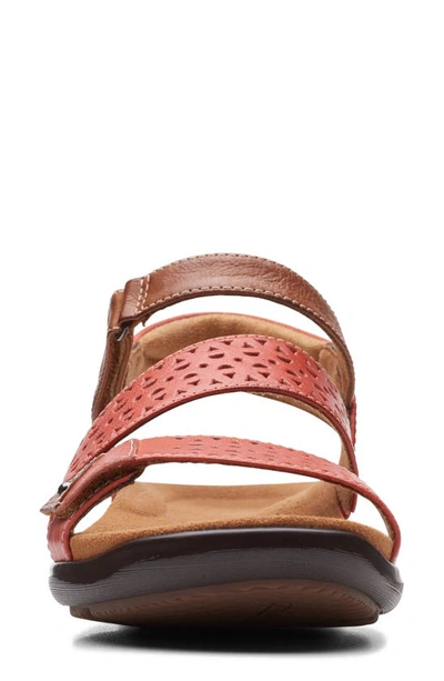 Shop Clarks Kitly Way Sandal In Grenadine Leather