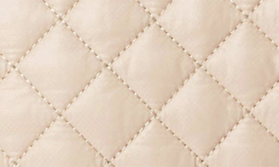 Mz Wallace Sutton Deluxe Small Quilted Nylon Crossbody Bag In Buff