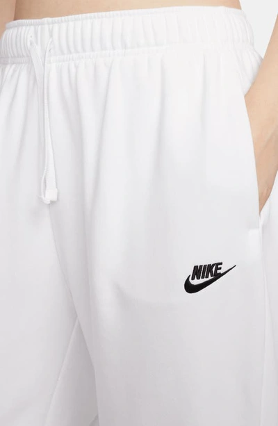 Shop Nike Sportswear Club Fleece Sweatpants In White/ Black