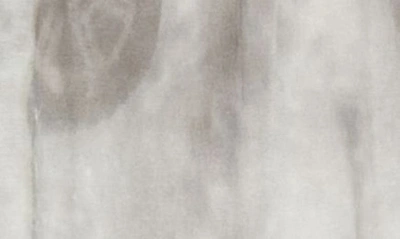 Shop Paloma Wool Flip Sheer Cap Sleeve Organic Cotton Blend Midi Dress In Light Grey