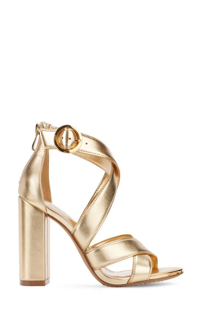 Shop Dkny Emelen Sandal In Gold