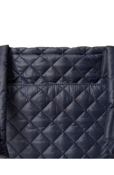 Shop Mz Wallace Large Metro Deluxe Quilted Tote Bag In Dawn