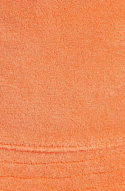 Moncler Tema 3 Cotton Terry Cloth Bucket Hat In Orange