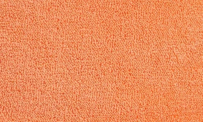 Moncler Tema 3 Cotton Terry Cloth Bucket Hat In Orange