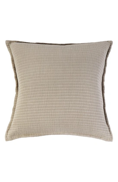 Shop Pom Pom At Home Chatham Matelassé Cotton Sham In Natural