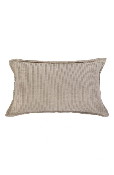 Pom Pom At Home Chatham Ribbed Cotton Sham In Natural