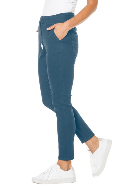 Shop Juicy Couture Skinny Straight Leg Jeans In Stone Blue