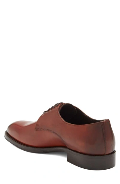 Bruno Magli Cilo Leather Derby In Cognac
