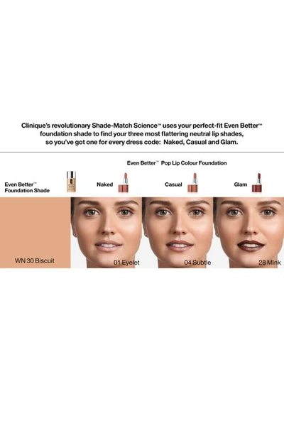 Shop Clinique Even Better™ Makeup Broad Spectrum Spf 15 Foundation In 30 Biscuit