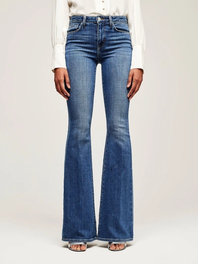 Shop L Agence Bell Flare Jean In Authentique