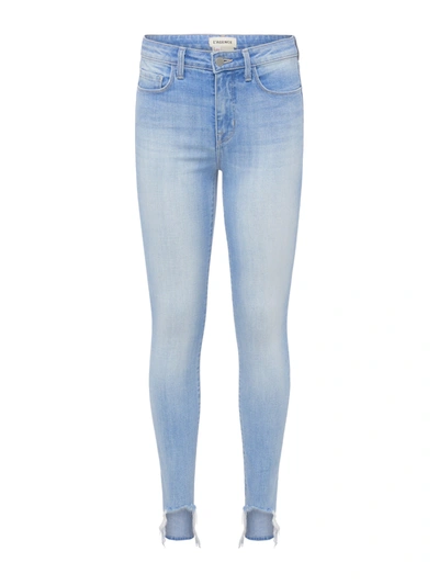 L'agence Sneeki Low Rise Straight Leg Sneaker Jeans In Olympia In Lasso