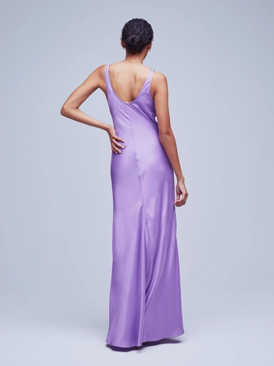 Shop L Agence Clea Dress In Orchid