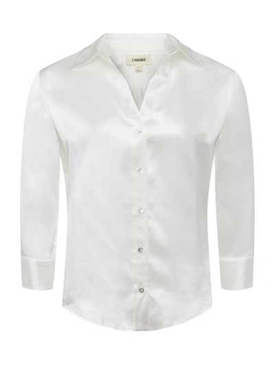 L'agence Dani Blouse In Ivory