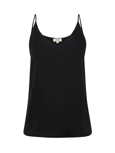 Shop L Agence Gabriella Camisole Tank In Black