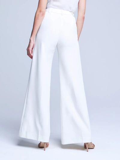 L Agence Gavin Pant In White