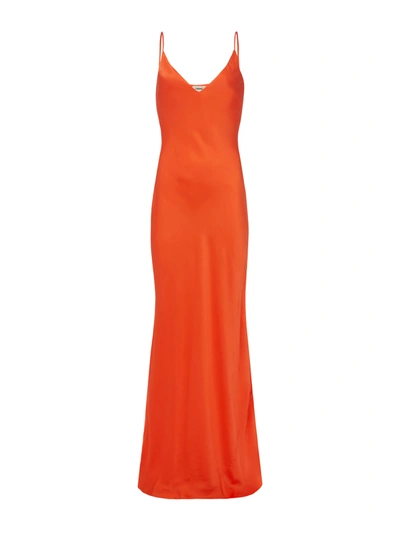 Shop L Agence Jet Dress In Bright Orange