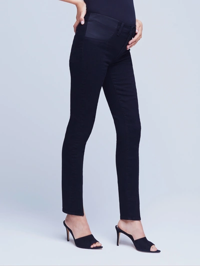 Shop L Agence Jyothi Maternity Jean In Noir