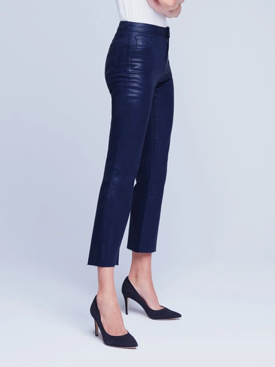 L'agence Kendra Coated Jean In Midnight Coated