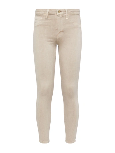 Shop L Agence Margot Skinny Jean In Biscuit