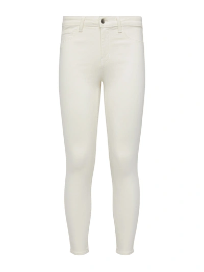 Shop L Agence Margot Skinny Jean In Vintage White