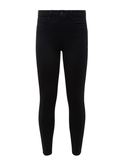 Shop L Agence Margot Skinny Jean In Noir