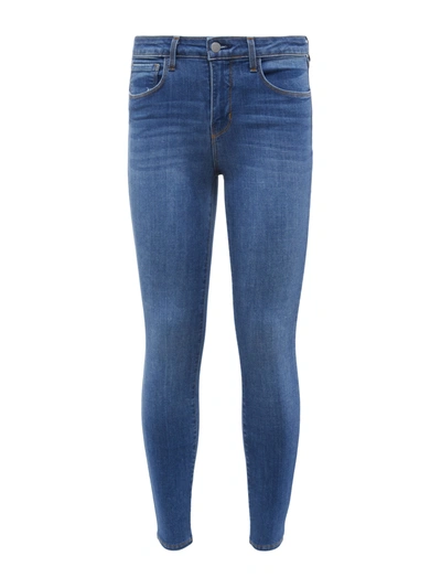 Shop L Agence Margot Skinny Jean In Light Vintage