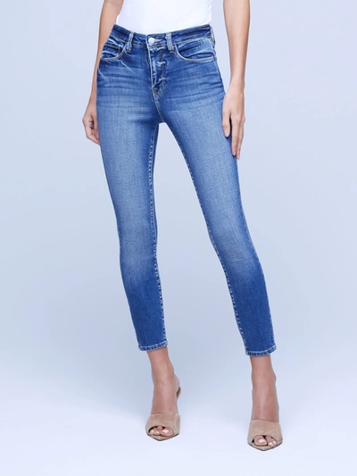 L Agence Margot High-rise Skinny Jeans In Cambridge