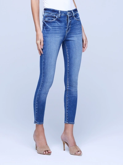 L Agence Margot High-rise Skinny Jeans In Cambridge