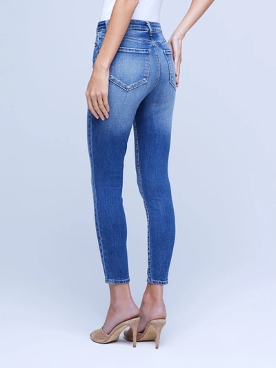 L Agence Margot High-rise Skinny Jeans In Cambridge