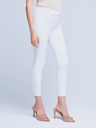 Shop L Agence Margot Maternity Jean In Blanc