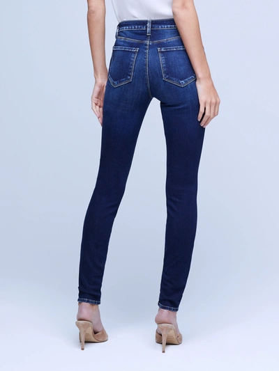 L Agence Margot High-rise Skinny Jeans In Columbia