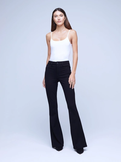 Shop L Agence Marty Pant In Black