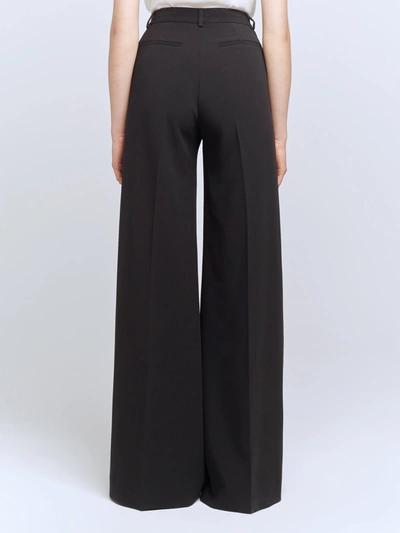 Shop L Agence Pilar Wide-leg Pant In Black