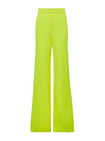 Shop L Agence Pilar Pant In Chartreuse