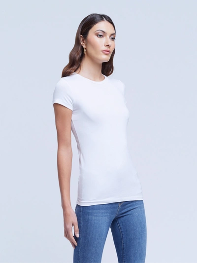 L'agence Ressi Tee In White