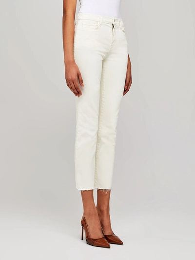 L Agence Sada Jean In Vintage White