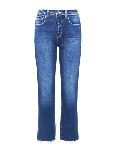 L Agence Sada Crop Slim Jeans In Cambridge