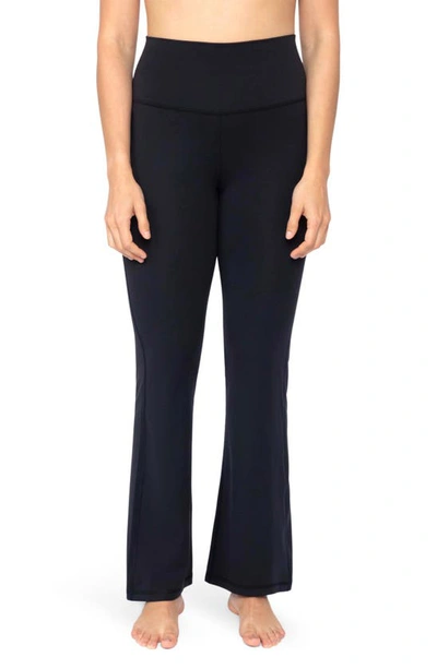 Shop 90 Degree By Reflex Wonderlink Hudson Everyday Yoga Pants In Black