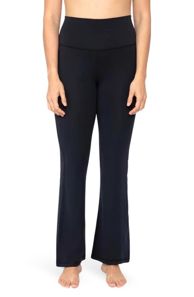 90 Degree By Reflex Wonderlink Hudson Everyday Yoga Pants In Black