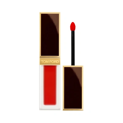 Shop Tom Ford Liquid Lip Luxe Matte In Carnal Red