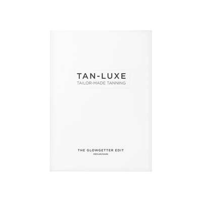 Shop Tan-luxe The Glowgetter Edit Illuminating Self-tanning Set In Medium/deep
