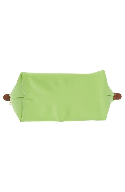 Shop Longchamp Medium Le Pliage Nylon Shoulder Tote In Green