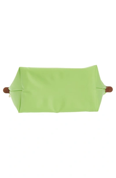 Longchamp Medium Le Pliage Nylon Shoulder Tote In Green