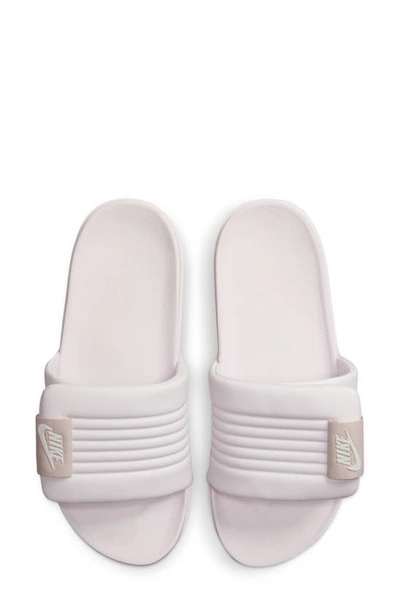 Shop Nike Offcourt Slide Sandal In Pearl Pink/ Rose/ Sesame/ Sail