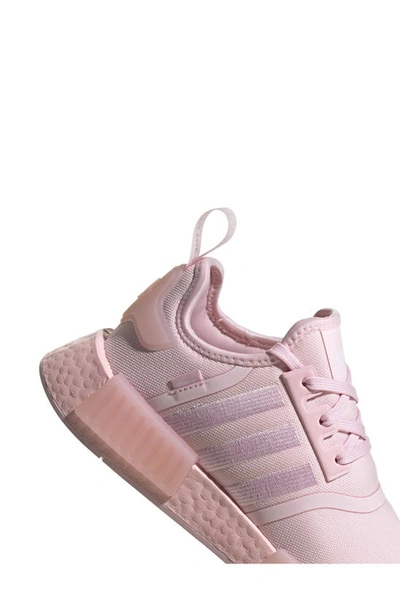 Shop Adidas Originals Nmd_r1 Runner Sneaker In Clear Pink/ Clear Pink/ White