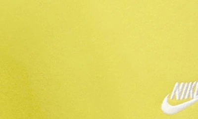 Shop Nike Sportswear Club Pocket Fleece Joggers In Opti Yellow/yellow/ White