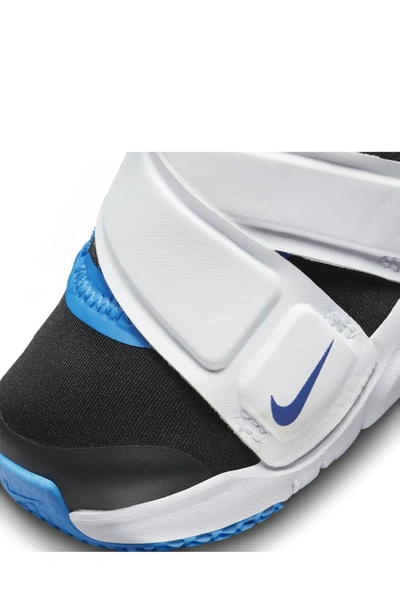 Shop Nike Flex Advance Flyease Sneaker In Black/ Deep Blue/ White